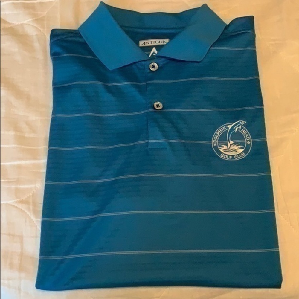 Antigua golf shirt size M